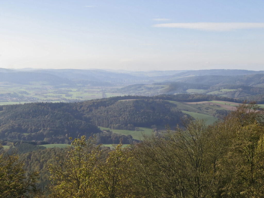 Der Blick von Alheimer Turm (Foto: Birgit Mietzner)