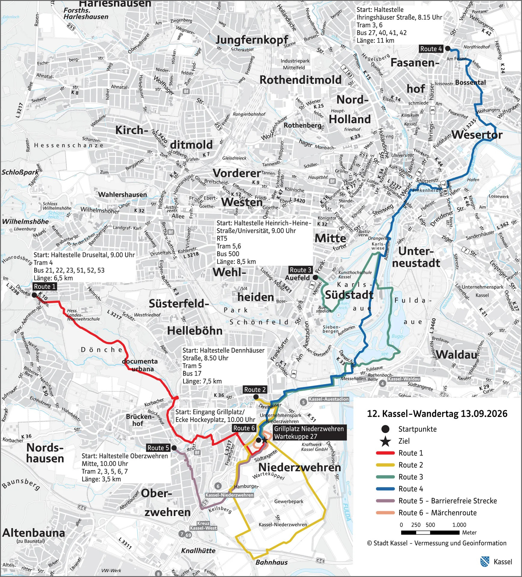 12. Kassel‐Wandertag